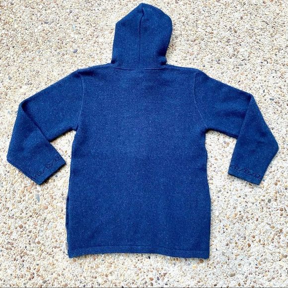 Koru Like New Possum Silk Wool Blend Jacket Sweater Hoodie Made in NZ - Picture 13 of 14